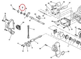 Pakoaukons&auml;&auml;timen jousi Husqvarna 125 (800083109)